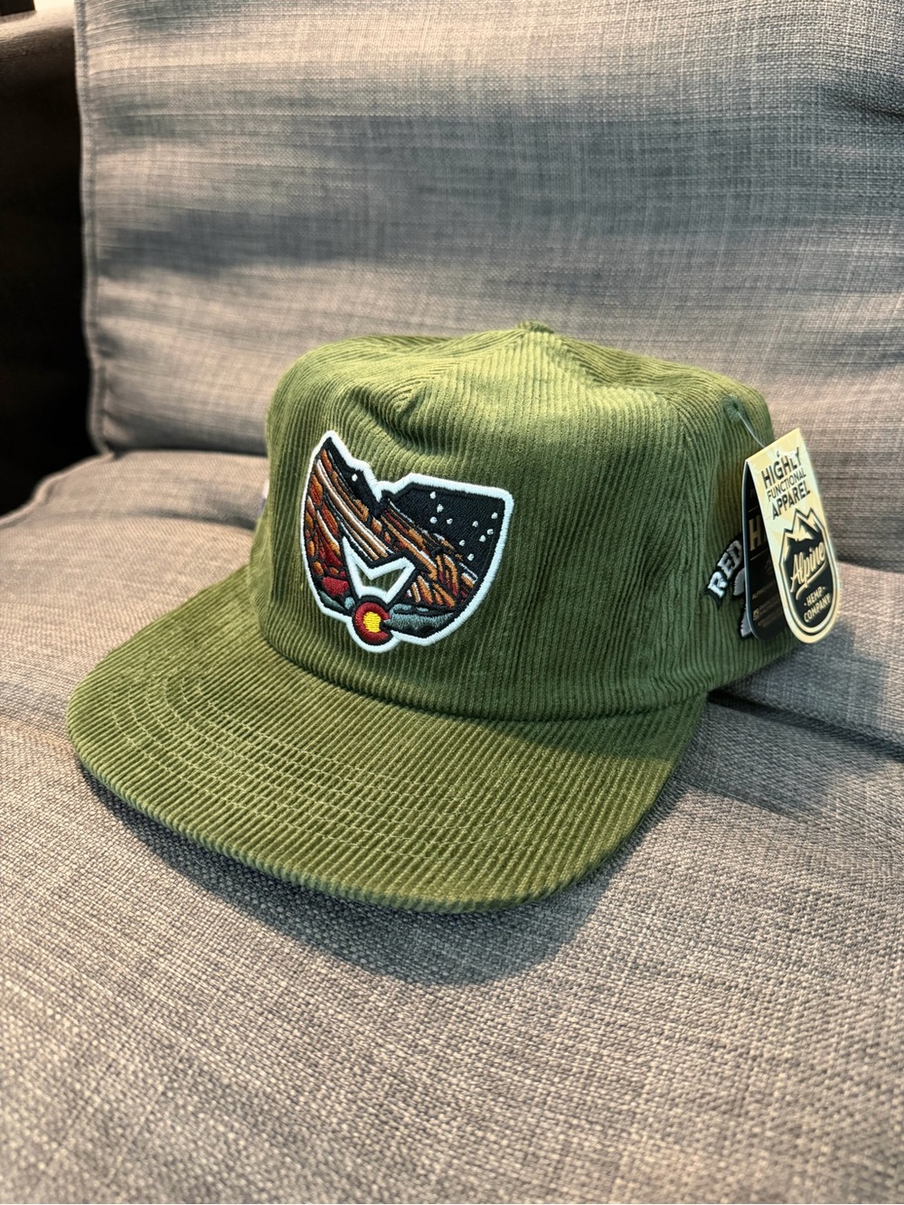 Alpine Hemp Co The Movement Red Rocks SnapBack Hat NWT
